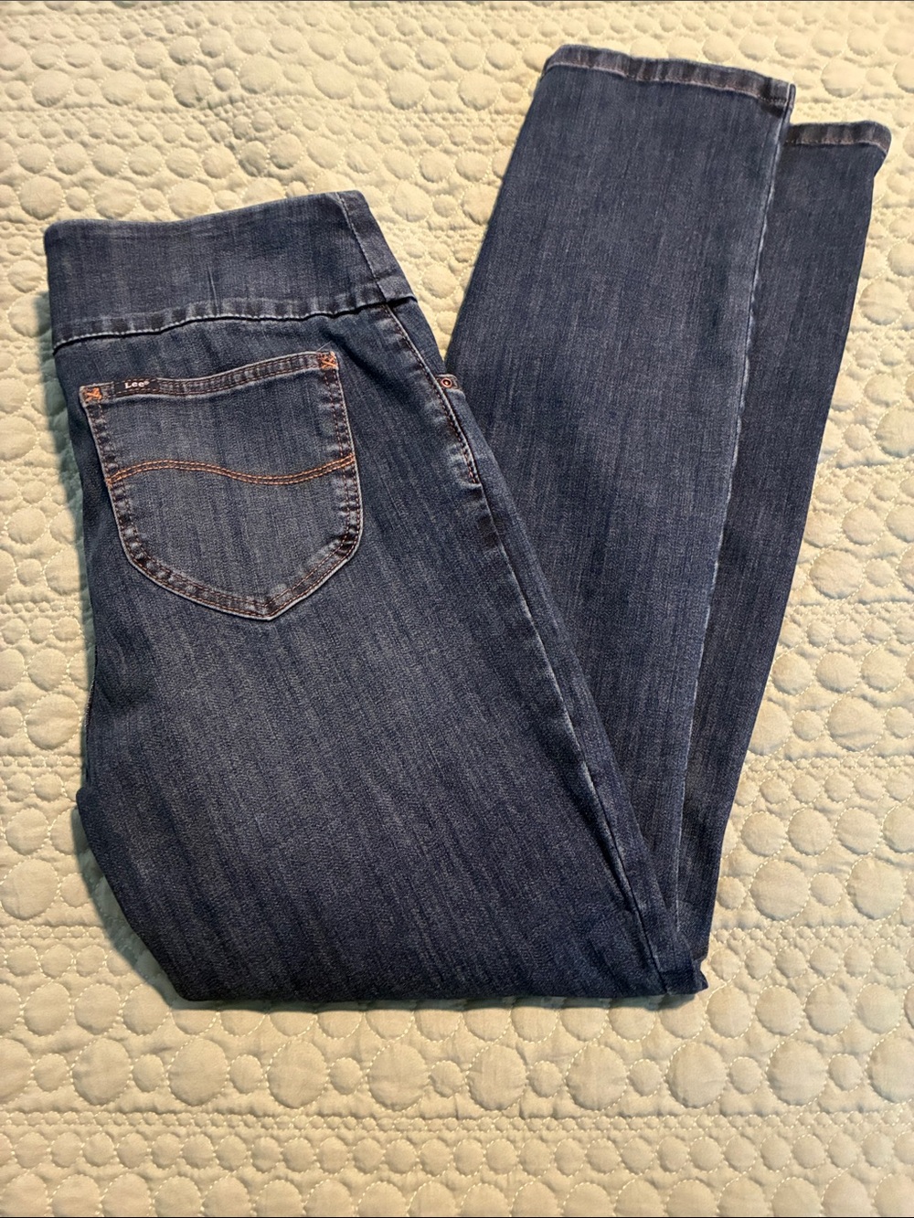 Lee Dark Blue Skinny Jeans